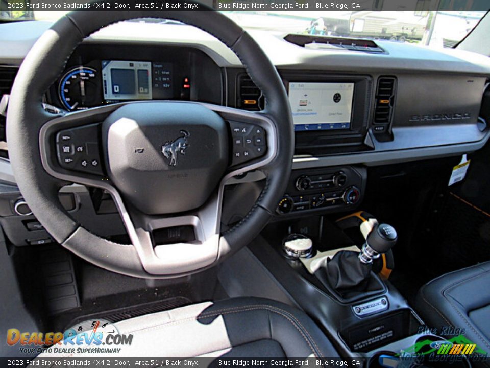 Dashboard of 2023 Ford Bronco Badlands 4X4 2-Door Photo #14