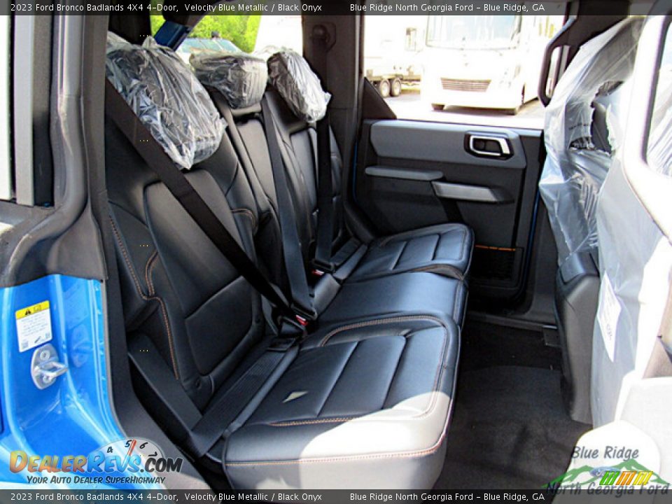 Rear Seat of 2023 Ford Bronco Badlands 4X4 4-Door Photo #13