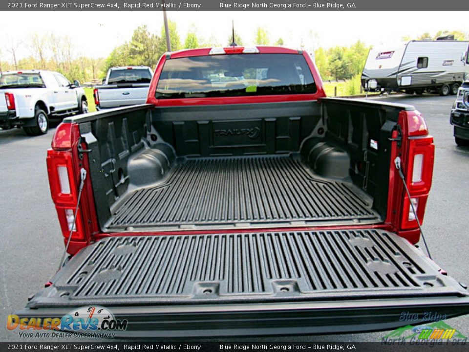 2021 Ford Ranger XLT SuperCrew 4x4 Rapid Red Metallic / Ebony Photo #14