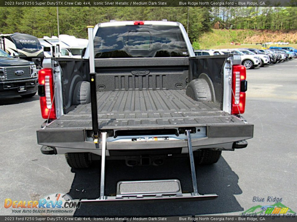 2023 Ford F250 Super Duty STX Crew Cab 4x4 Iconic Silver Metallic / Medium Dark Slate Photo #14