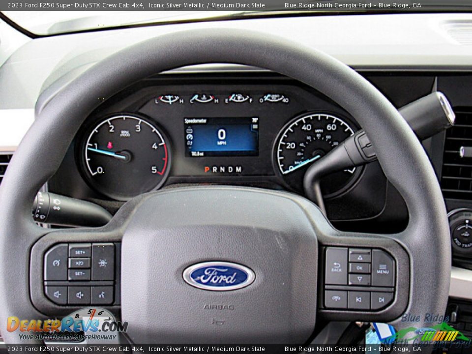 2023 Ford F250 Super Duty STX Crew Cab 4x4 Steering Wheel Photo #17