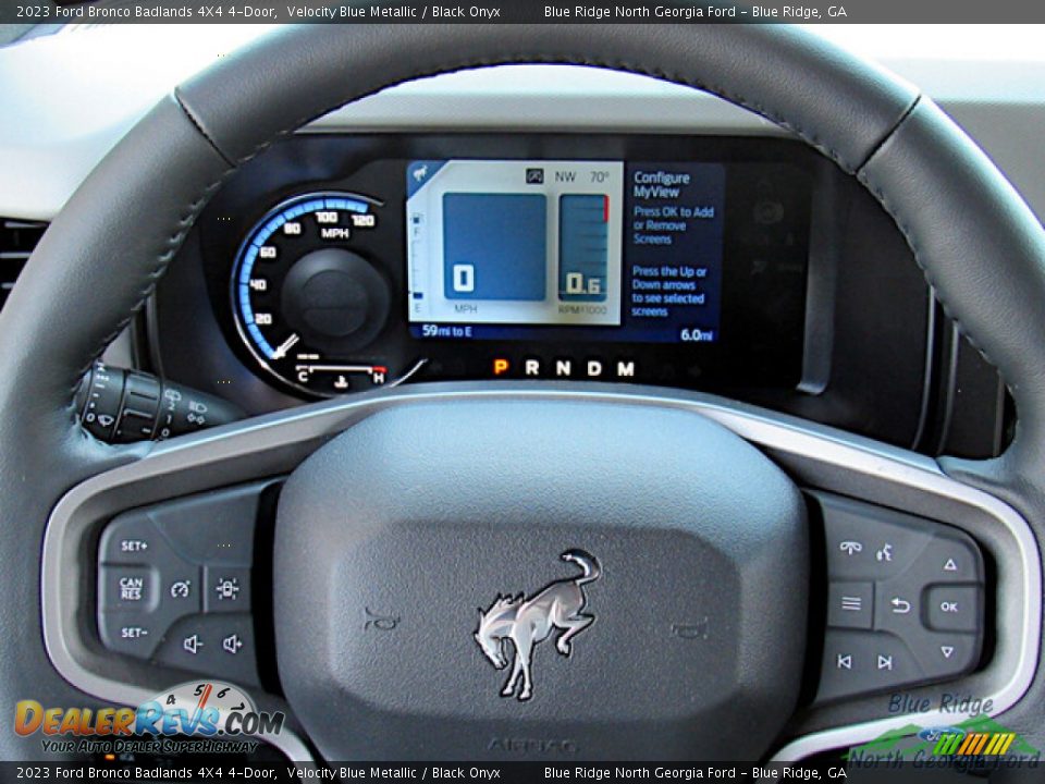 2023 Ford Bronco Badlands 4X4 4-Door Steering Wheel Photo #17