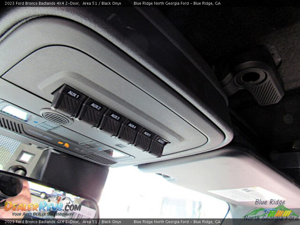 Controls of 2023 Ford Bronco Badlands 4X4 2-Door Photo #21
