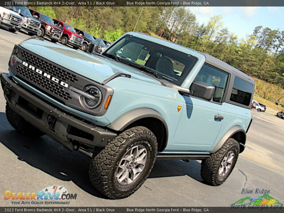 2023 Ford Bronco Badlands 4X4 2-Door Area 51 / Black Onyx Photo #25