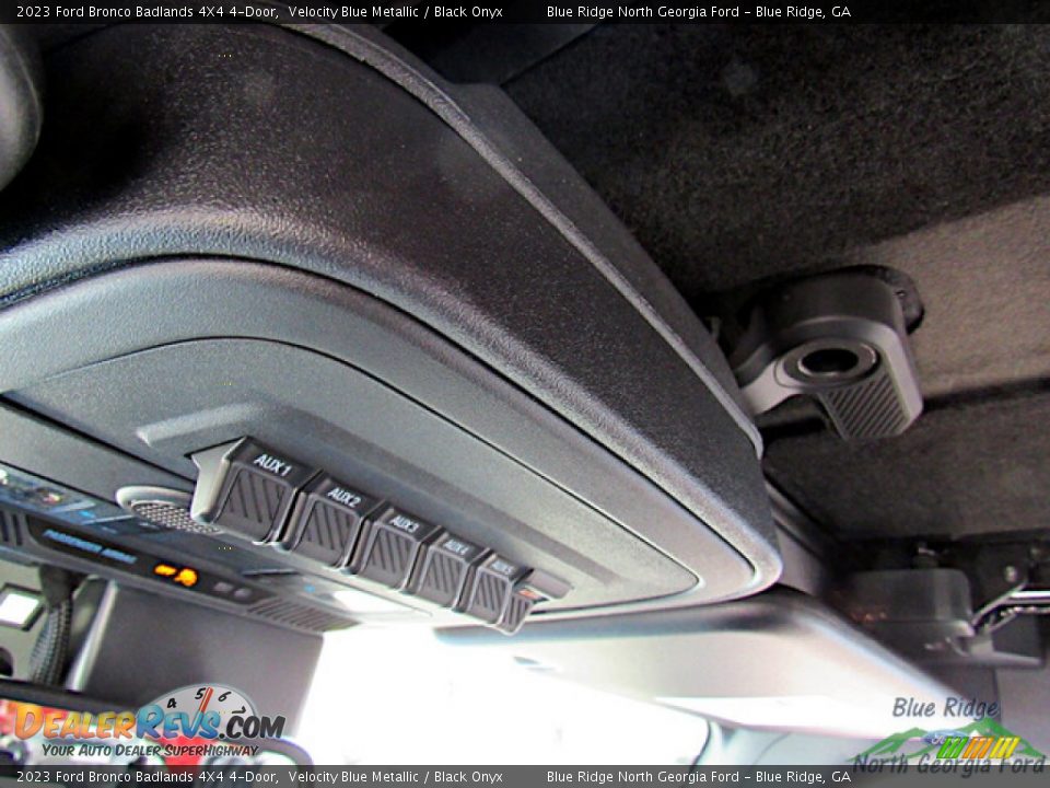 2023 Ford Bronco Badlands 4X4 4-Door Velocity Blue Metallic / Black Onyx Photo #23
