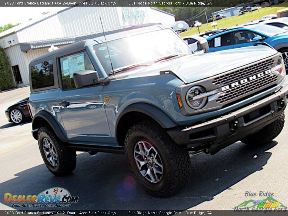 2023 Ford Bronco Badlands 4X4 2-Door Area 51 / Black Onyx Photo #26