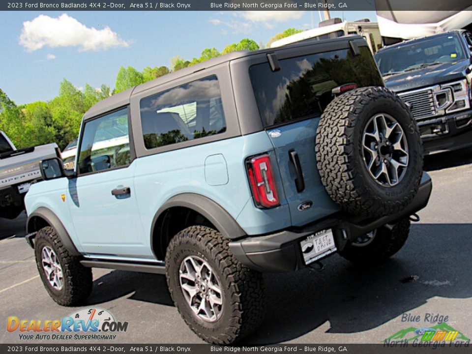 2023 Ford Bronco Badlands 4X4 2-Door Area 51 / Black Onyx Photo #28