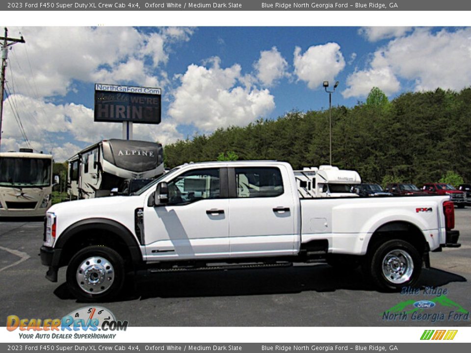 Oxford White 2023 Ford F450 Super Duty XL Crew Cab 4x4 Photo #2