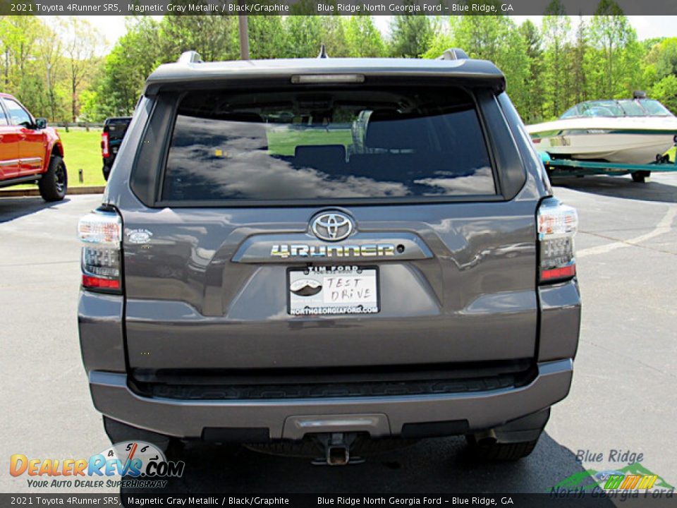 2021 Toyota 4Runner SR5 Magnetic Gray Metallic / Black/Graphite Photo #4