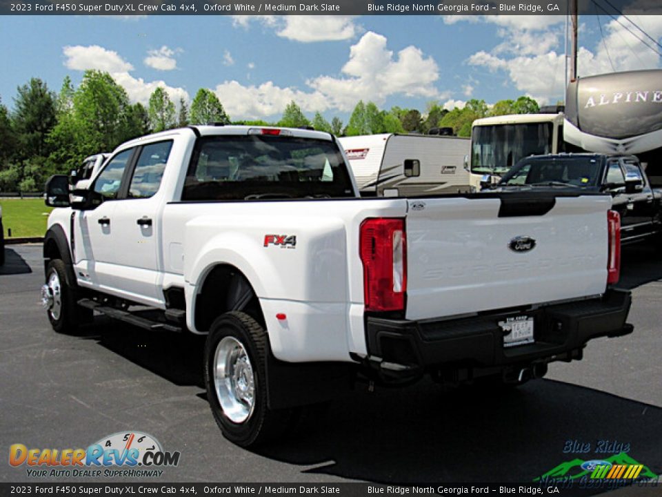 2023 Ford F450 Super Duty XL Crew Cab 4x4 Oxford White / Medium Dark Slate Photo #3