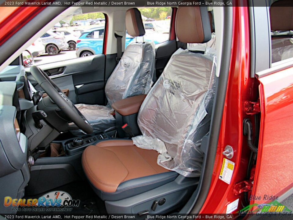 Front Seat of 2023 Ford Maverick Lariat AWD Photo #11