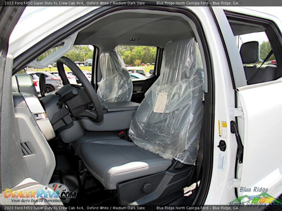 Front Seat of 2023 Ford F450 Super Duty XL Crew Cab 4x4 Photo #11
