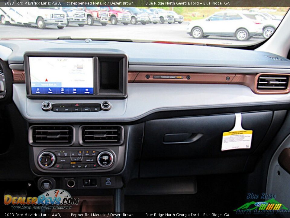 Dashboard of 2023 Ford Maverick Lariat AWD Photo #16