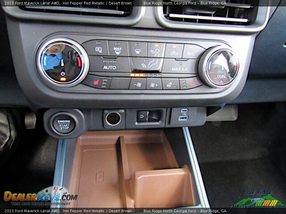 Controls of 2023 Ford Maverick Lariat AWD Photo #22