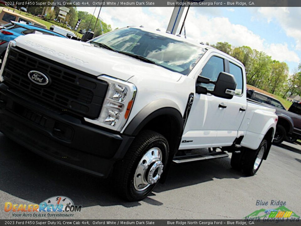 2023 Ford F450 Super Duty XL Crew Cab 4x4 Oxford White / Medium Dark Slate Photo #26