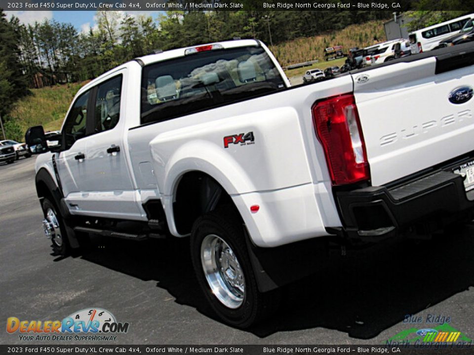 2023 Ford F450 Super Duty XL Crew Cab 4x4 Oxford White / Medium Dark Slate Photo #29