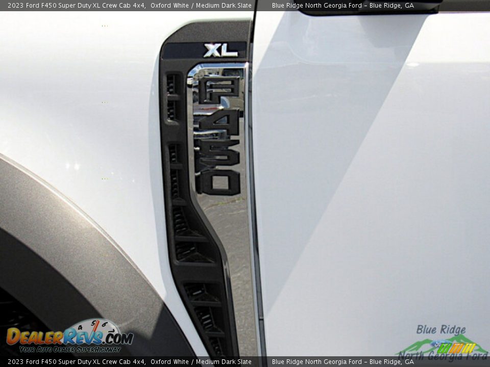 2023 Ford F450 Super Duty XL Crew Cab 4x4 Oxford White / Medium Dark Slate Photo #30
