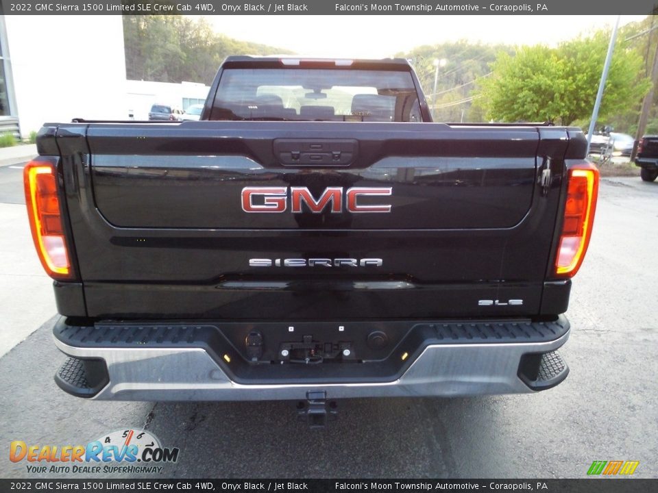 2022 GMC Sierra 1500 Limited SLE Crew Cab 4WD Onyx Black / Jet Black Photo #3