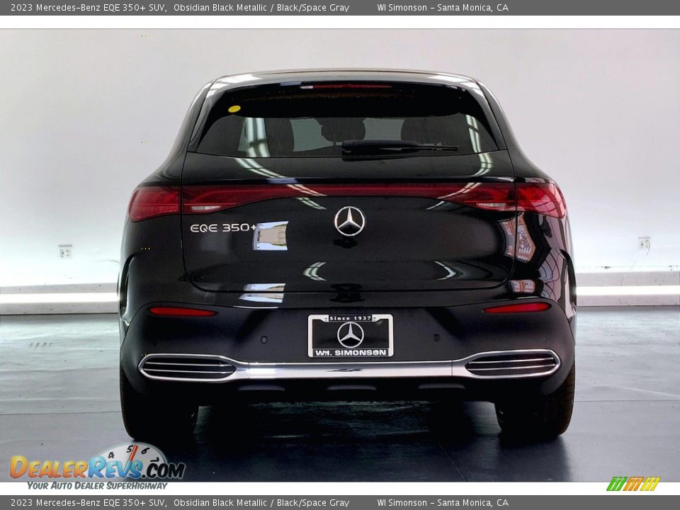 2023 Mercedes-Benz EQE 350+ SUV Obsidian Black Metallic / Black/Space Gray Photo #3