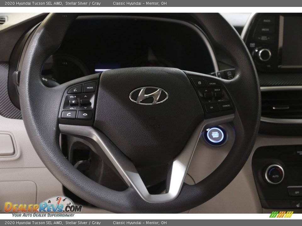 2020 Hyundai Tucson SEL AWD Steering Wheel Photo #7