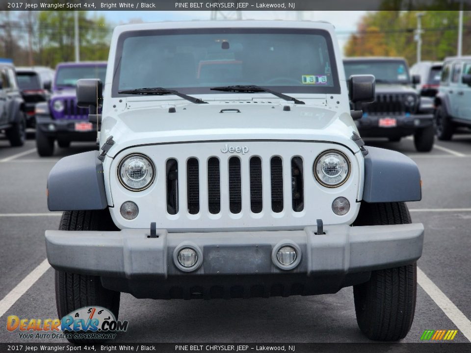 2017 Jeep Wrangler Sport 4x4 Bright White / Black Photo #2