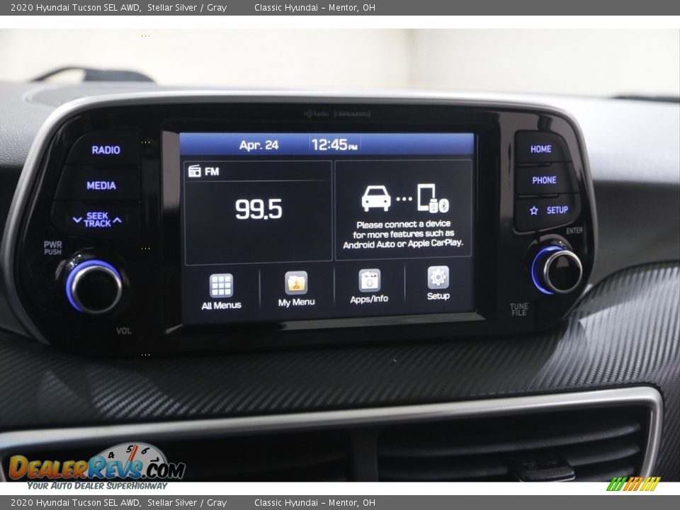 2020 Hyundai Tucson SEL AWD Stellar Silver / Gray Photo #10