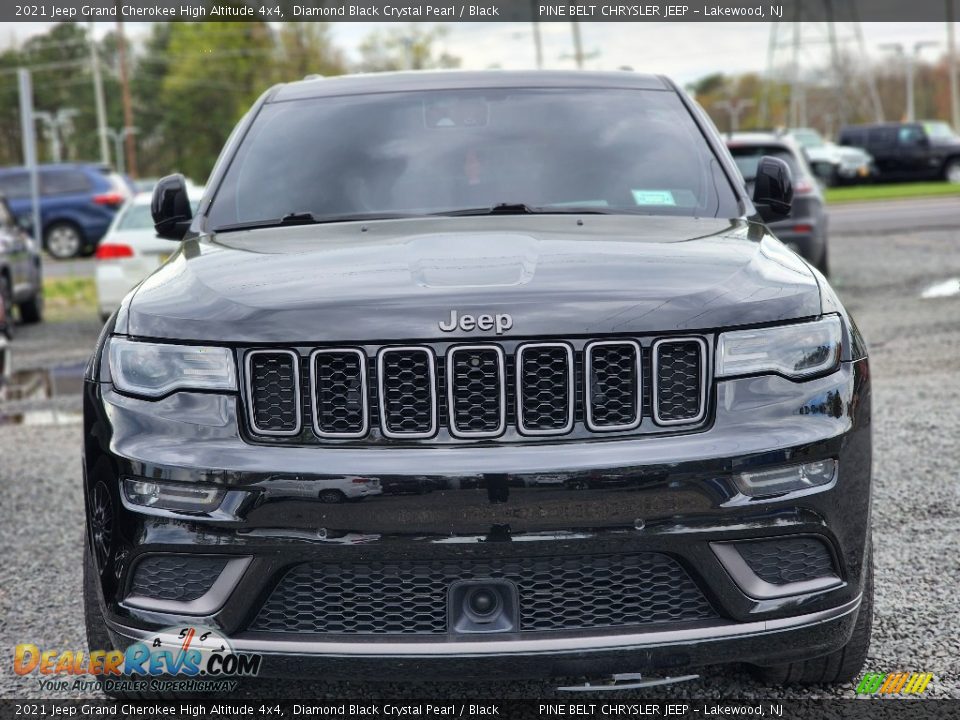 2021 Jeep Grand Cherokee High Altitude 4x4 Diamond Black Crystal Pearl / Black Photo #2