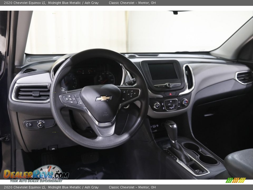 2020 Chevrolet Equinox LS Midnight Blue Metallic / Ash Gray Photo #6
