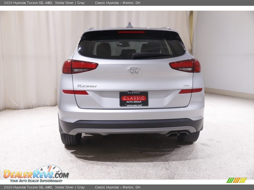 2020 Hyundai Tucson SEL AWD Stellar Silver / Gray Photo #17