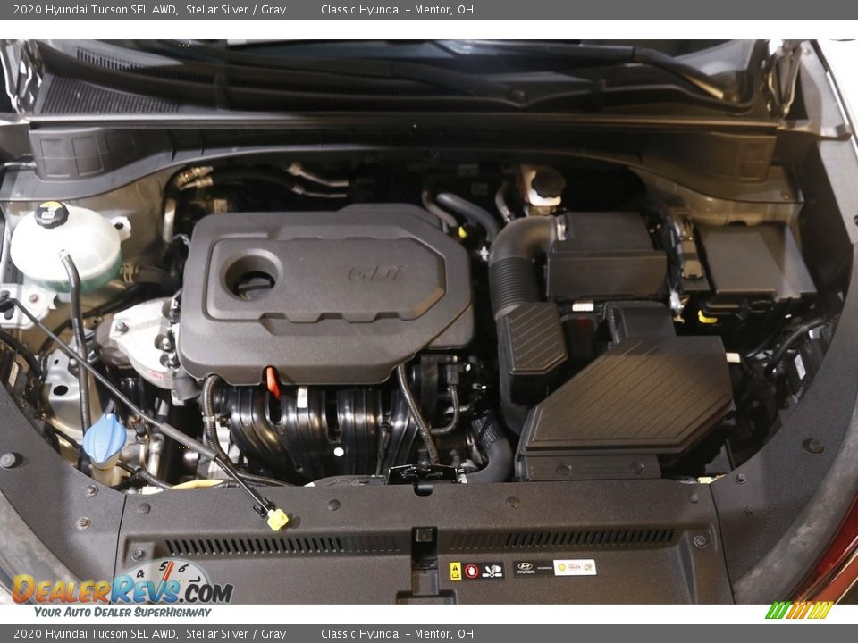 2020 Hyundai Tucson SEL AWD Stellar Silver / Gray Photo #18
