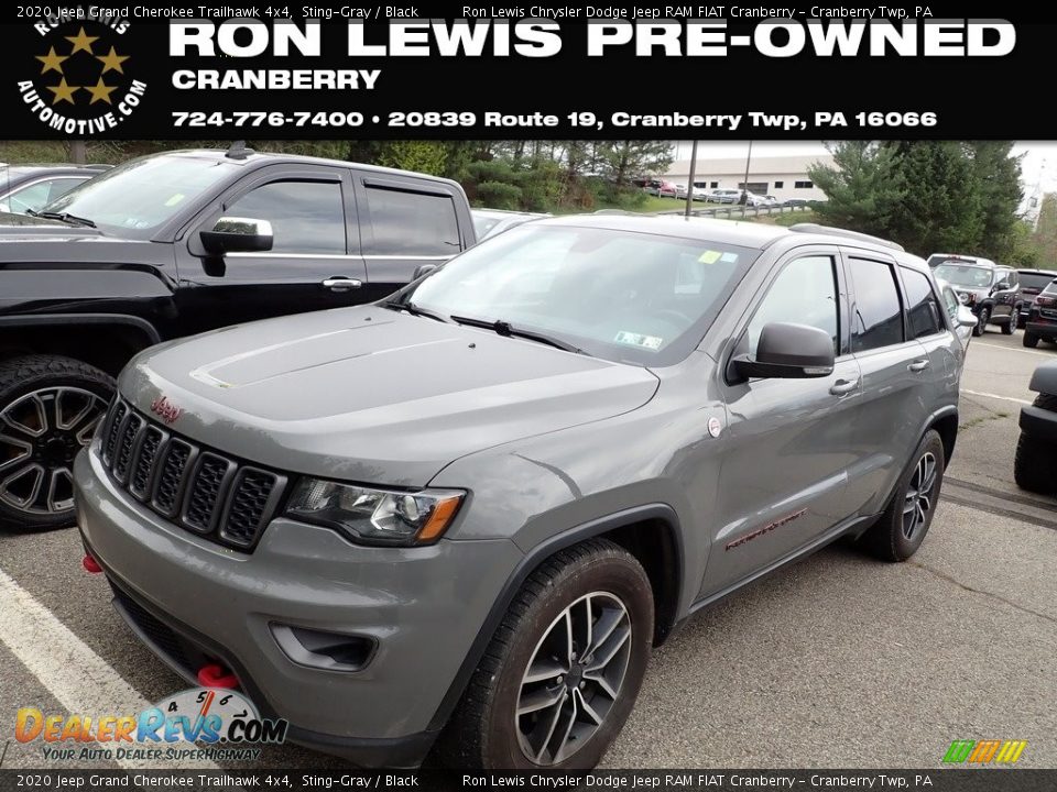 2020 Jeep Grand Cherokee Trailhawk 4x4 Sting-Gray / Black Photo #1