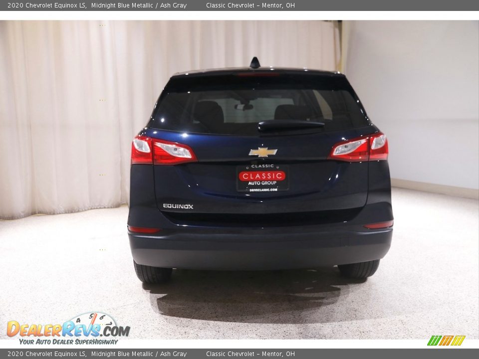 2020 Chevrolet Equinox LS Midnight Blue Metallic / Ash Gray Photo #17