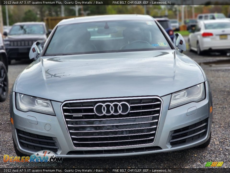 2012 Audi A7 3.0T quattro Premium Plus Quartz Grey Metallic / Black Photo #2