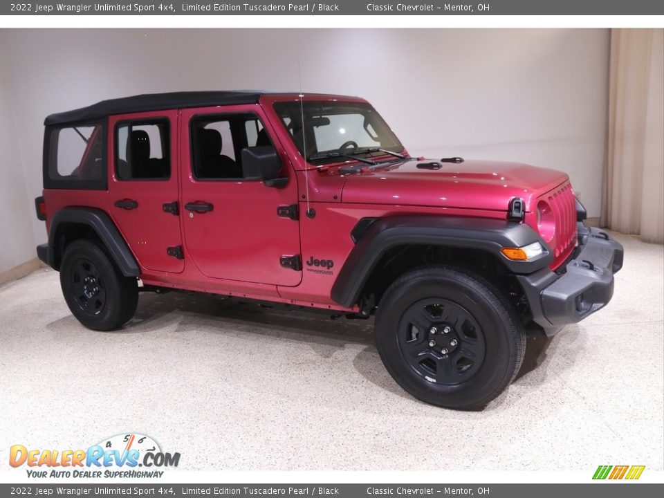Limited Edition Tuscadero Pearl 2022 Jeep Wrangler Unlimited Sport 4x4 Photo #1