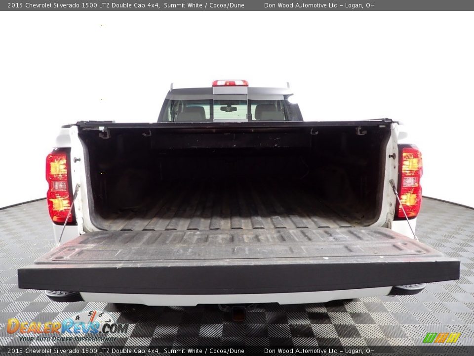 2015 Chevrolet Silverado 1500 LTZ Double Cab 4x4 Summit White / Cocoa/Dune Photo #10