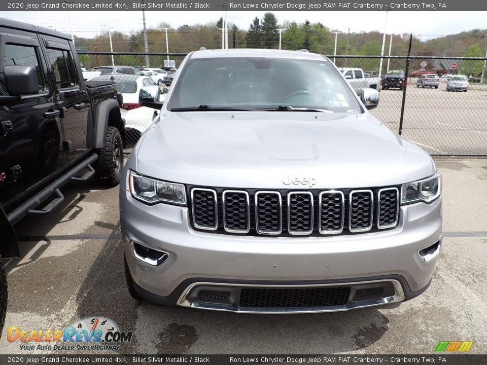 2020 Jeep Grand Cherokee Limited 4x4 Billet Silver Metallic / Black Photo #2