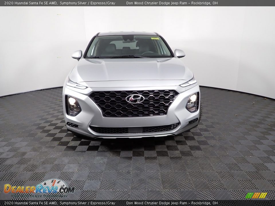 2020 Hyundai Santa Fe SE AWD Symphony Silver / Espresso/Gray Photo #4