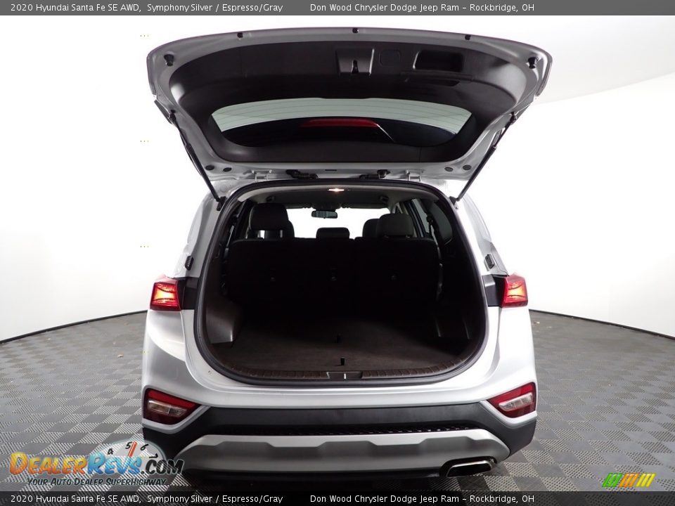 2020 Hyundai Santa Fe SE AWD Symphony Silver / Espresso/Gray Photo #8