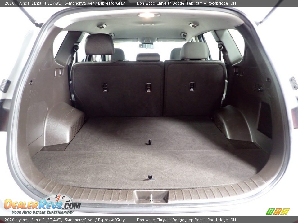 2020 Hyundai Santa Fe SE AWD Symphony Silver / Espresso/Gray Photo #9