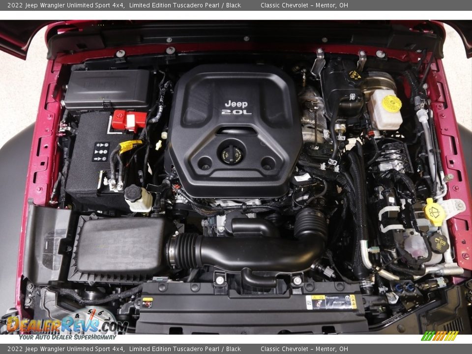 2022 Jeep Wrangler Unlimited Sport 4x4 2.0 Liter Turbocharged DOHC 16-Valve VVT 4 Cylinder Engine Photo #20