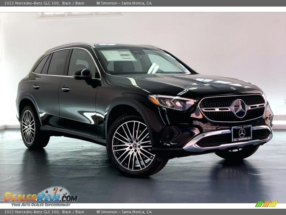 2023 Mercedes-Benz GLC 300 Black / Black Photo #11