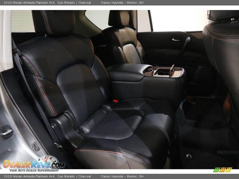 Rear Seat of 2019 Nissan Armada Platinum 4x4 Photo #19