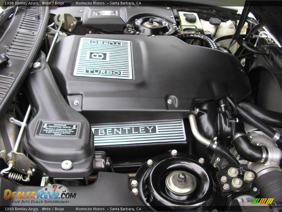 1999 Bentley Azure  6.75 Liter Turbocharged OHV 16-Valve V8 Engine Photo #35