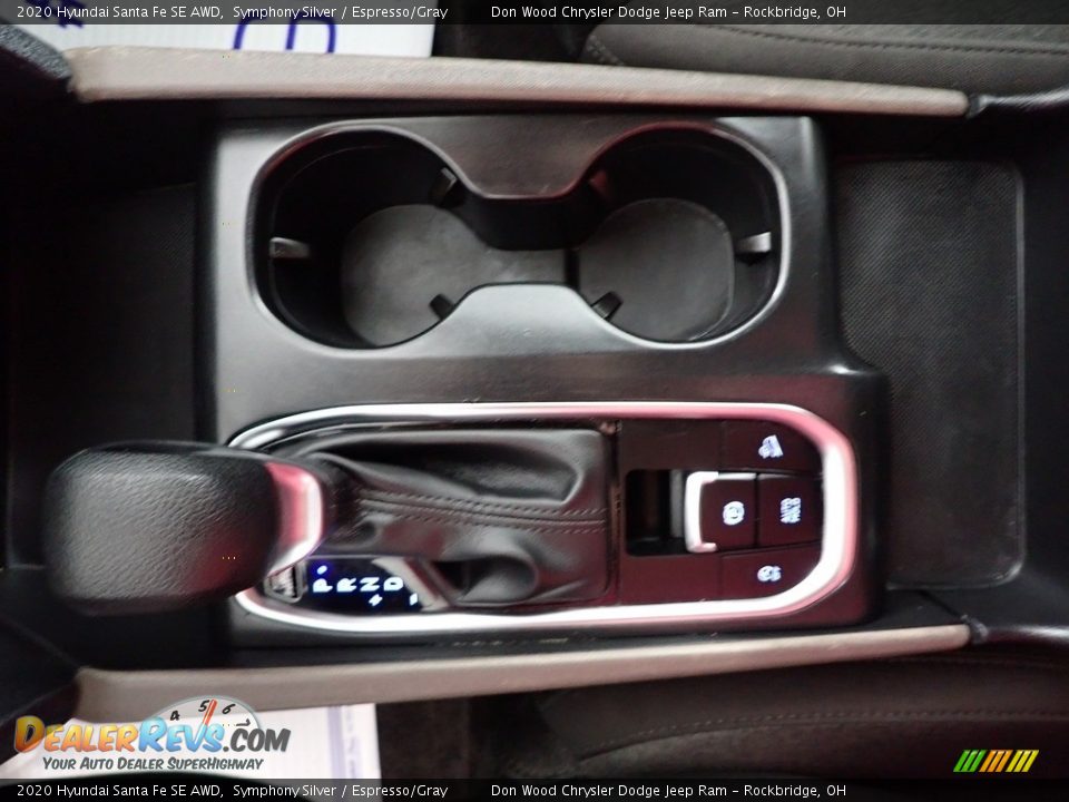 2020 Hyundai Santa Fe SE AWD Symphony Silver / Espresso/Gray Photo #19