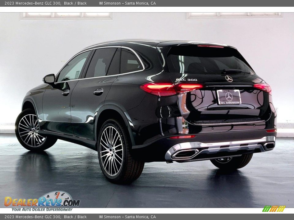 2023 Mercedes-Benz GLC 300 Black / Black Photo #2