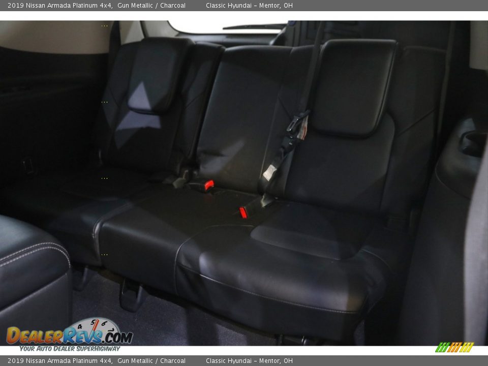 2019 Nissan Armada Platinum 4x4 Gun Metallic / Charcoal Photo #21