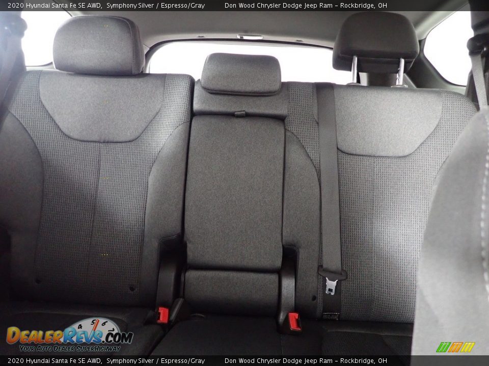 2020 Hyundai Santa Fe SE AWD Symphony Silver / Espresso/Gray Photo #20