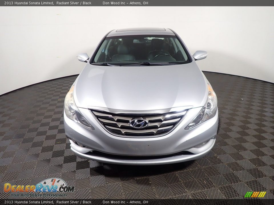2013 Hyundai Sonata Limited Radiant Silver / Black Photo #2
