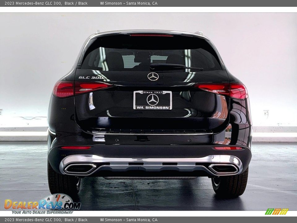 2023 Mercedes-Benz GLC 300 Black / Black Photo #3