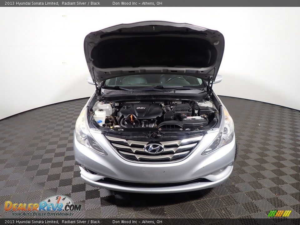 2013 Hyundai Sonata Limited Radiant Silver / Black Photo #3